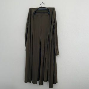 Legging set with jacket